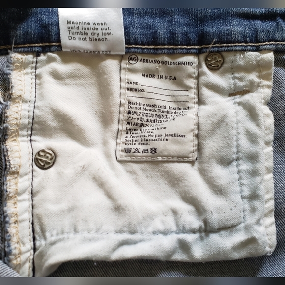 AG Adriano Goldschmied jeans, Legging Skinny, light blue denim, size 28 - Picture 8 of 10